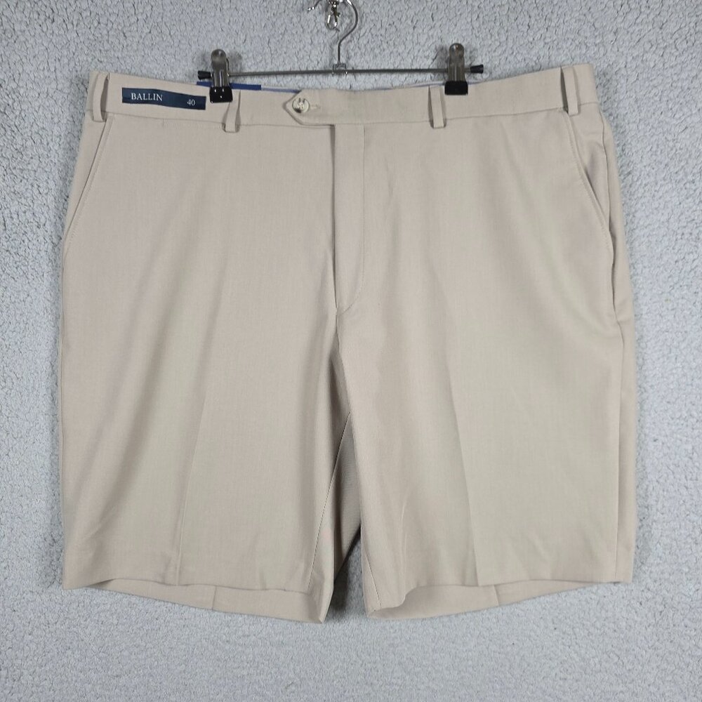Ballin Performance Shorts Size 40 Mens 9" Inseam Stretch Chino Comfort Eze‎